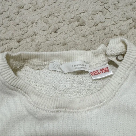 Zara baby girl sweatshirt size 9-12m 80cm - Picture 3 of 3